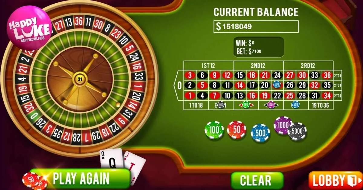Chia sẻ về luật chơi Roulette HappyLuke