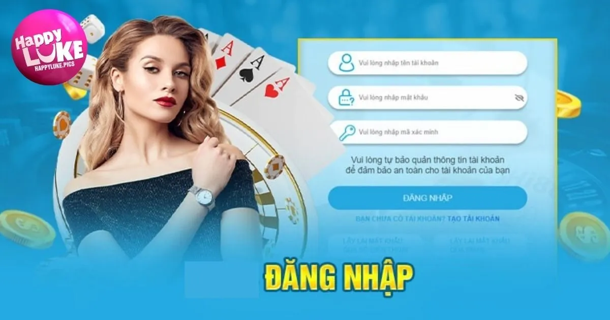 Điều kiện để đăng nhập HappyLuke