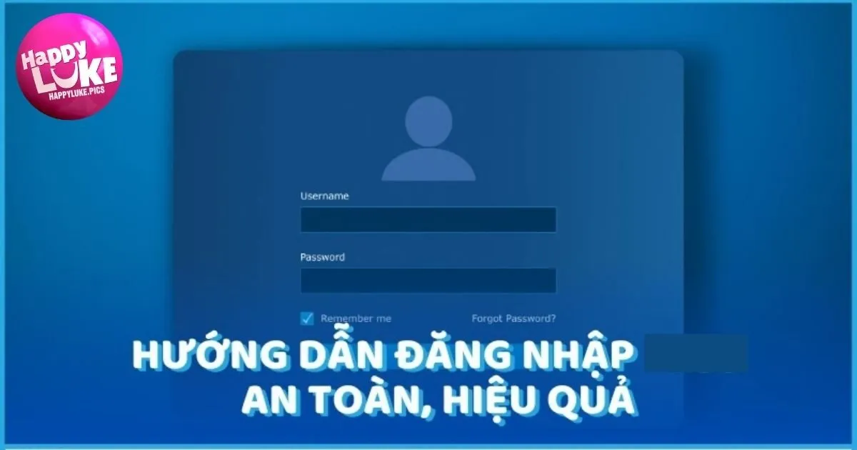 Cách thức đăng nhập HappyLuke chi tiết cho tân thủ
