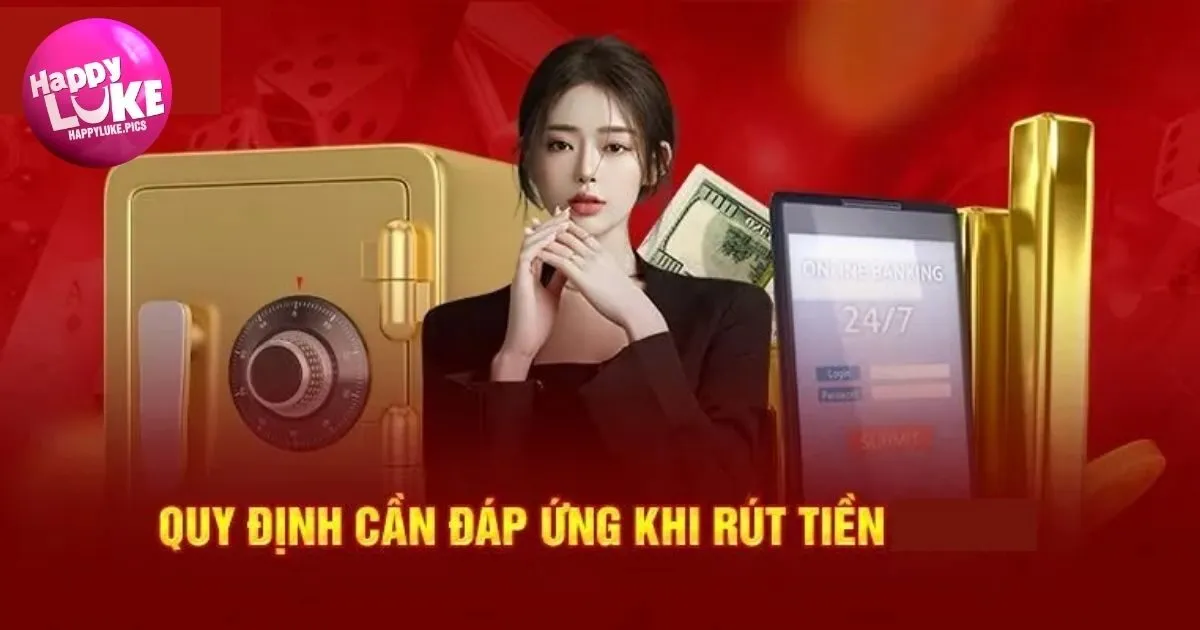 Điều kiện khi muốn rút tiền HappyLuke về tài khoản